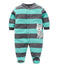 Fox Stripe Girl's Jumpsuit - TinyTacker