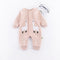 Cute Cartoon Solid Color One-piece - TinyTacker