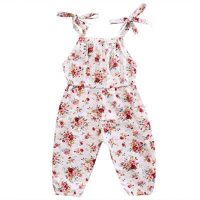 Antoinette's Sleeveless Floral Jumpsuit - TinyTacker