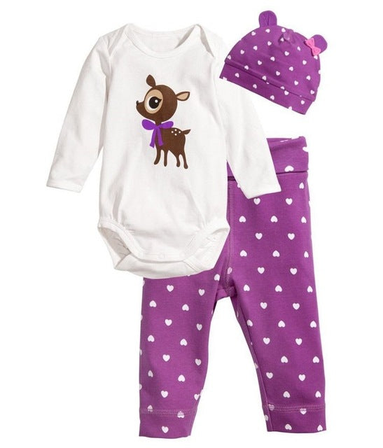 3PCS Joan's Romper - TinyTacker