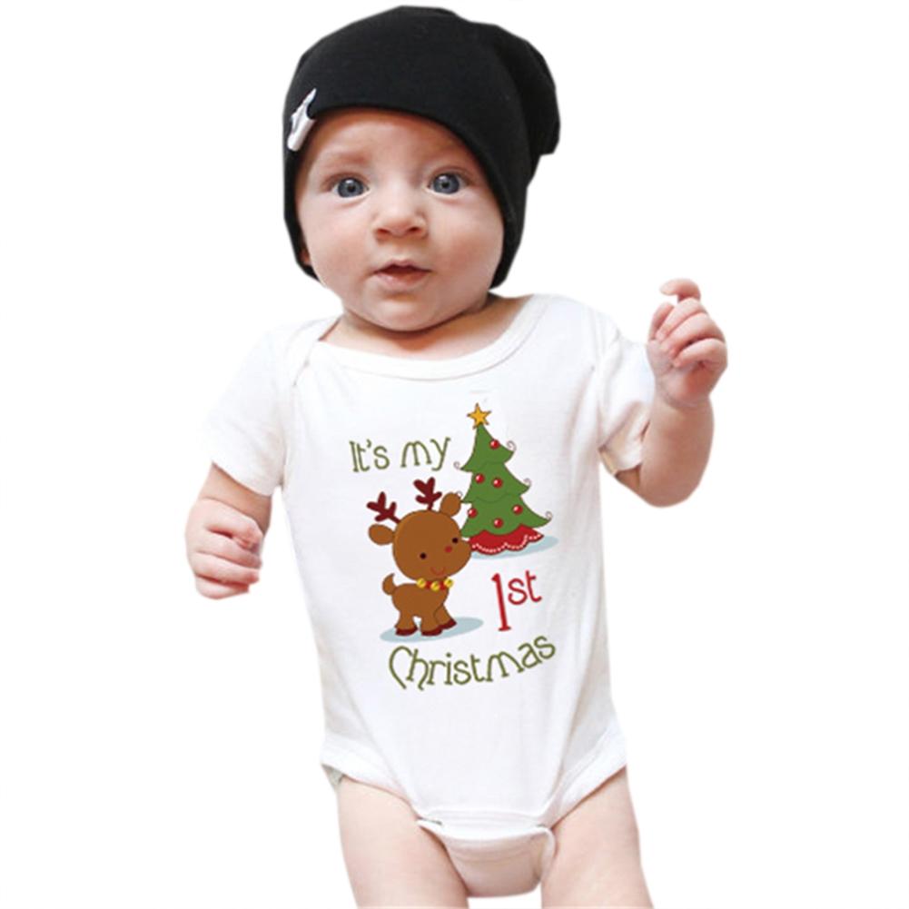 It's My First Christmas Romper - TinyTacker