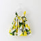 Lemon Print Wilhelmina's Dress - TinyTacker