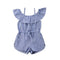 Girls Cute Stripe Suspender - TinyTacker