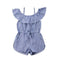 Girls Cute Stripe Suspender - TinyTacker