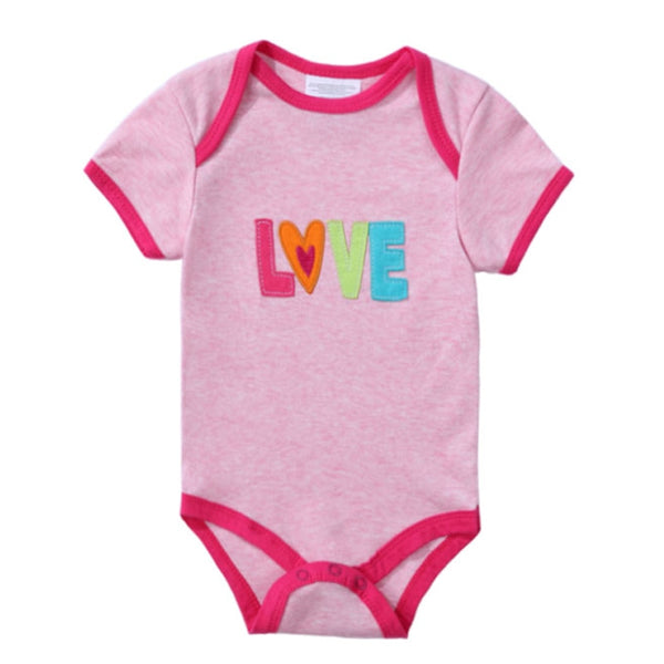 Fashion Love Print Bodysuit - TinyTacker