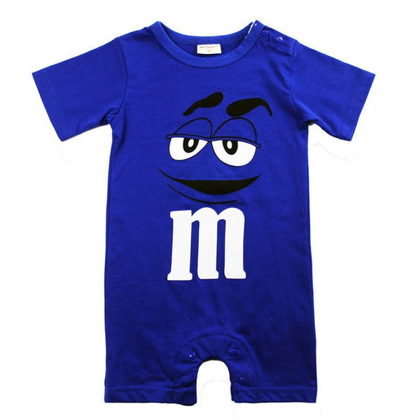 Cartoon Designed Printed Baby Girl Rompers - TinyTacker