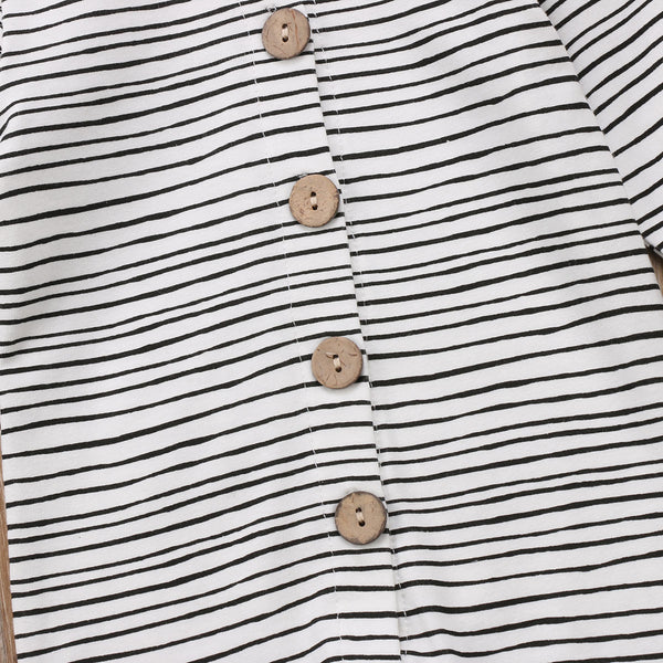 Lovely Striped Jumpsuit - TinyTacker
