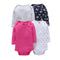 4Pcs Summer Baby Girl Bodysuits - TinyTacker