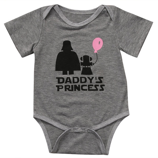 Daddy's Princess Romper - TinyTacker
