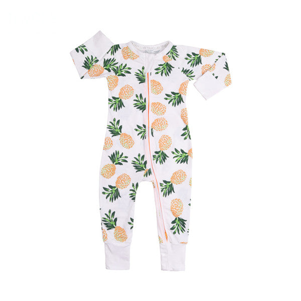 Pineapple Print Baby Outfit - TinyTacker