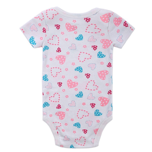 Heart Print Bodysuit - TinyTacker