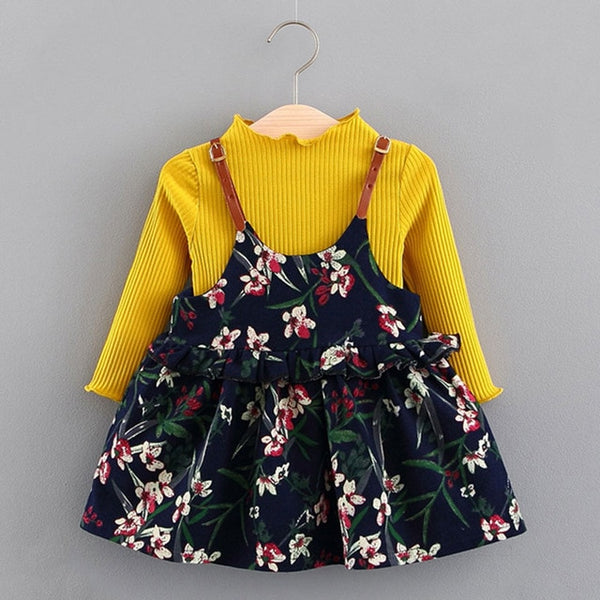 Lily's Floral Party Dress - TinyTacker