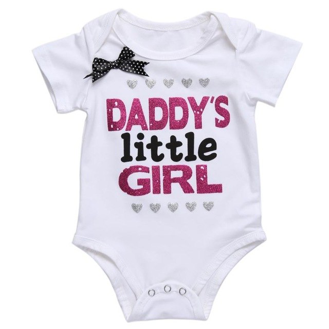 Daddy's Little Girl Romper - TinyTacker