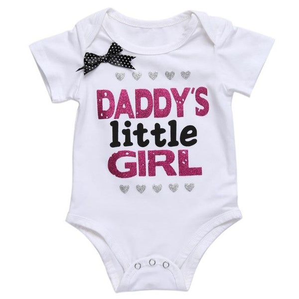 Daddy's Little Girl Romper - TinyTacker