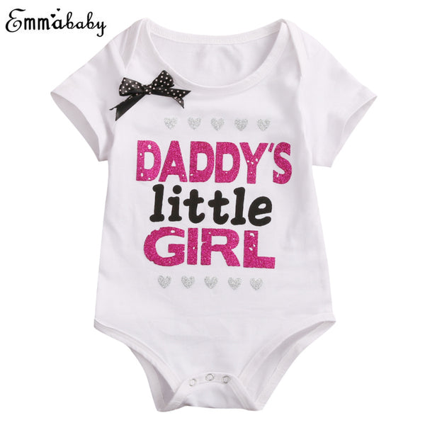 Daddy's Little Girl's Romper - TinyTacker