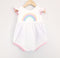Cute Pink Rainbow Lace Bodysuit - TinyTacker