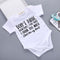 Don't Panic Just Like My Aunt Print Bodysuits - TinyTacker