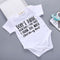 Don't Panic Just Like My Aunt Print Bodysuits - TinyTacker