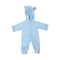 Khedira's Flannel Cartoon Bear Jumpsuit - TinyTacker