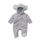 Khedira's Flannel Cartoon Bear Jumpsuit - TinyTacker