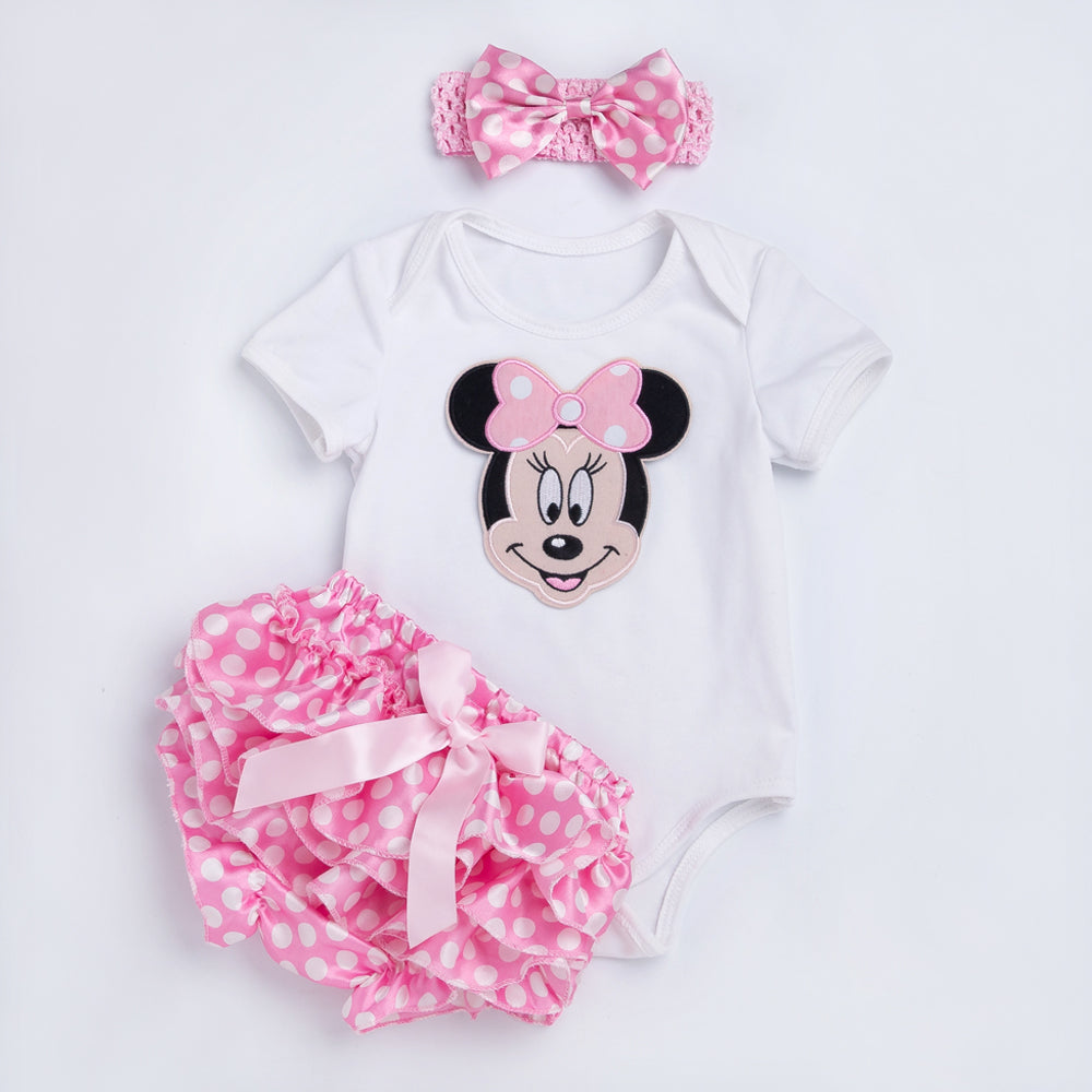 Cute Mouse  Ruffles Bloomer - TinyTacker