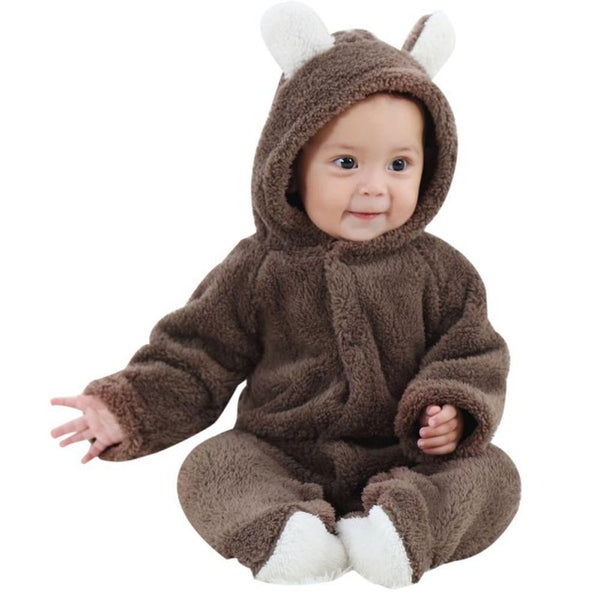 Bear Baby Romper Jumpsuit - TinyTacker
