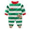 Fox Stripe Girl's Jumpsuit - TinyTacker