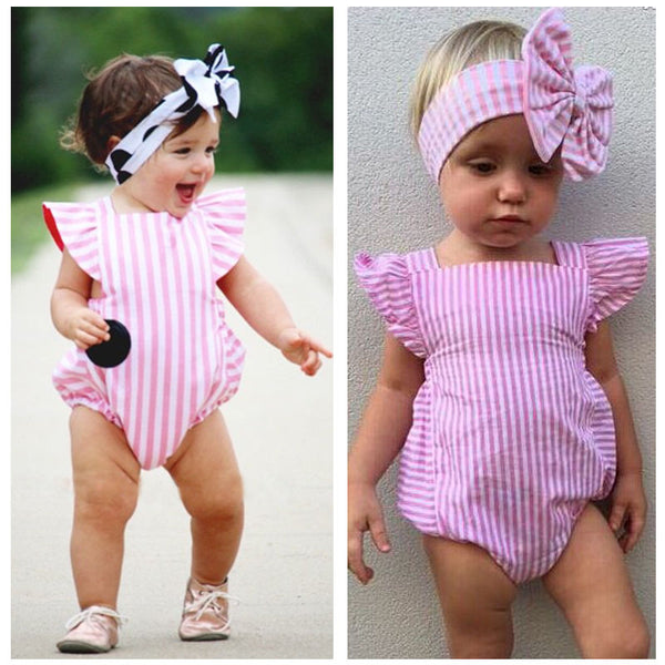 Baby Girl Clothes Stripe - TinyTacker