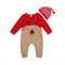 Raquel's Christmas Jumpsuit With Hat - TinyTacker