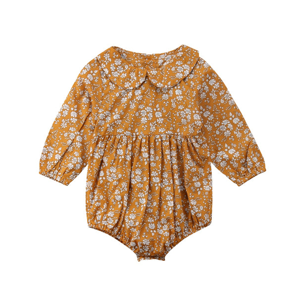 Flower Baby Girls Rompers - TinyTacker