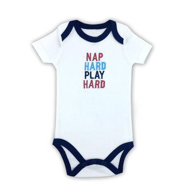 Nap Hard Play Hard Bodysuit - TinyTacker