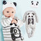 Cute Cartoon Panda Jumpsuit - TinyTacker