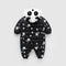 Winter Panda Baby Overalls - TinyTacker