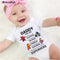 Daddy Superhero's Baby Romper - TinyTacker