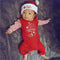 Christmas Letter Print Jumpsuit - TinyTacker