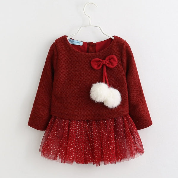 Casual Autumn Baby Dress - TinyTacker