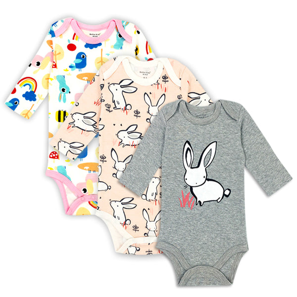3 pieces Baby's Bodysuit Sets - TinyTacker