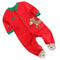 Deer Baby Boy Christmas Jumpsuit Set - TinyTacker