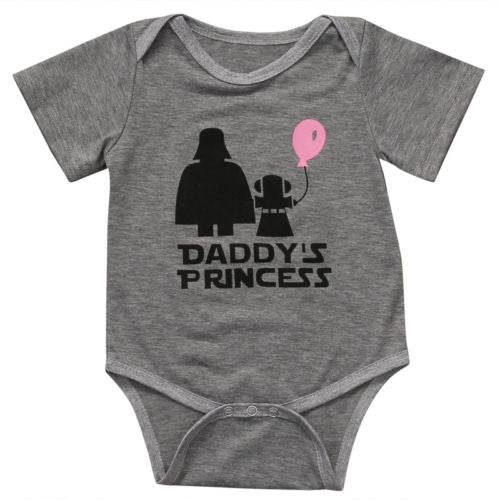 Daddy's Princess Romper - TinyTacker