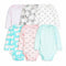 Baby Boy 4-6pcs Cute Bear Print Rompers - TinyTacker