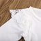 Cute Girl White Lace Ruffles Bodysuit - TinyTacker