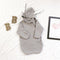 Bunny Ears Knitted Baby Sleeping Bag - TinyTacker