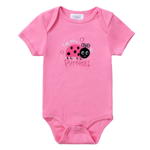 "I Am So Purfect" Boys Romper - TinyTacker