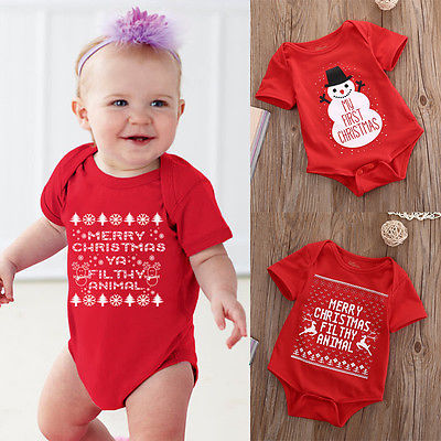 Georgina's Merry Christmas Bodysuit - TinyTacker