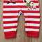 Cotton Stripe Santa Claus Jumpsuit Set - TinyTacker