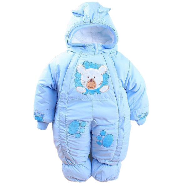 Autumn & Winter Fleece Animal Style  Overalls - TinyTacker